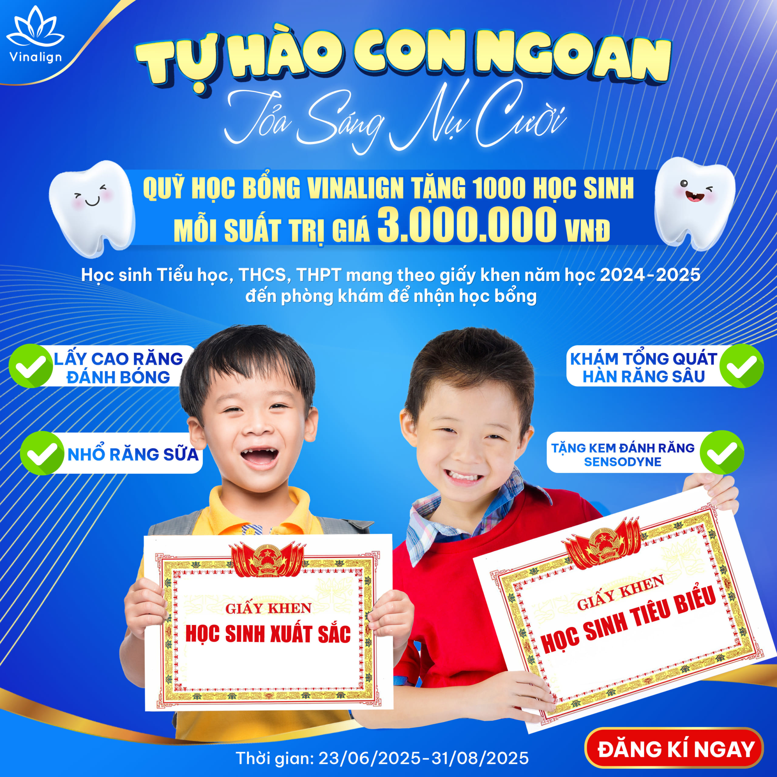 Tự hào con ngoan - Tỏa sáng nụ cười