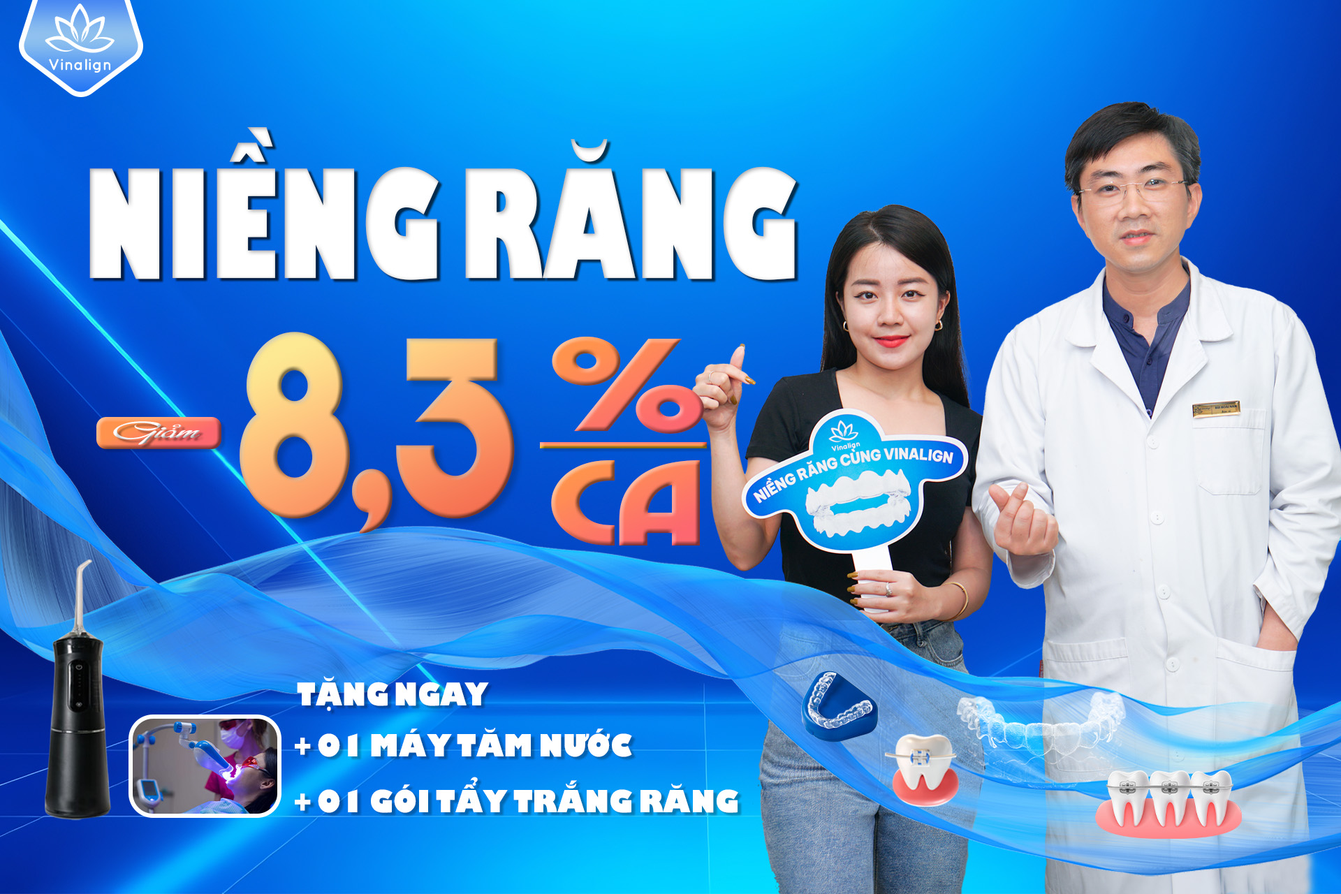 Ưu đãi niềng răng 8-3